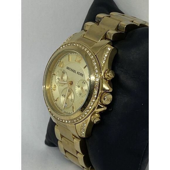 Michael Kors MK5166 Women's Stainless Steel Analog Dial Quartz Wrist Watch JK284 - Picture 4 of 12